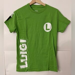 Nintendo Green Luigi Short Sleeve Tee